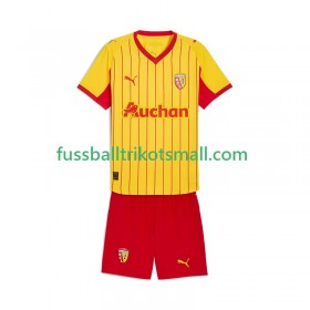 Fußballtrikots RC Lens Kinder 2025-2026 Kurzarm Heimtrikotsatz kaufen